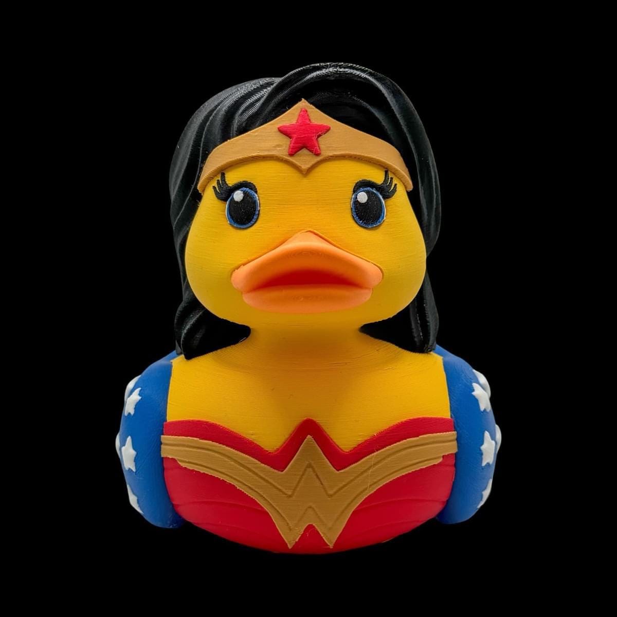 WonderDuck Hand Painted 3D Printed Pla Acrylic Water proof