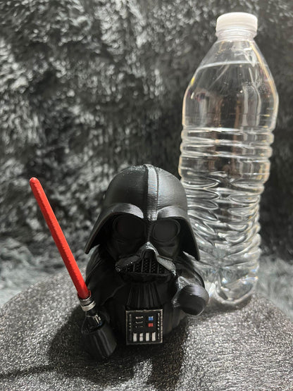 Duck Vader Hand Painted 3D Printed Pla Acrylic Water proof