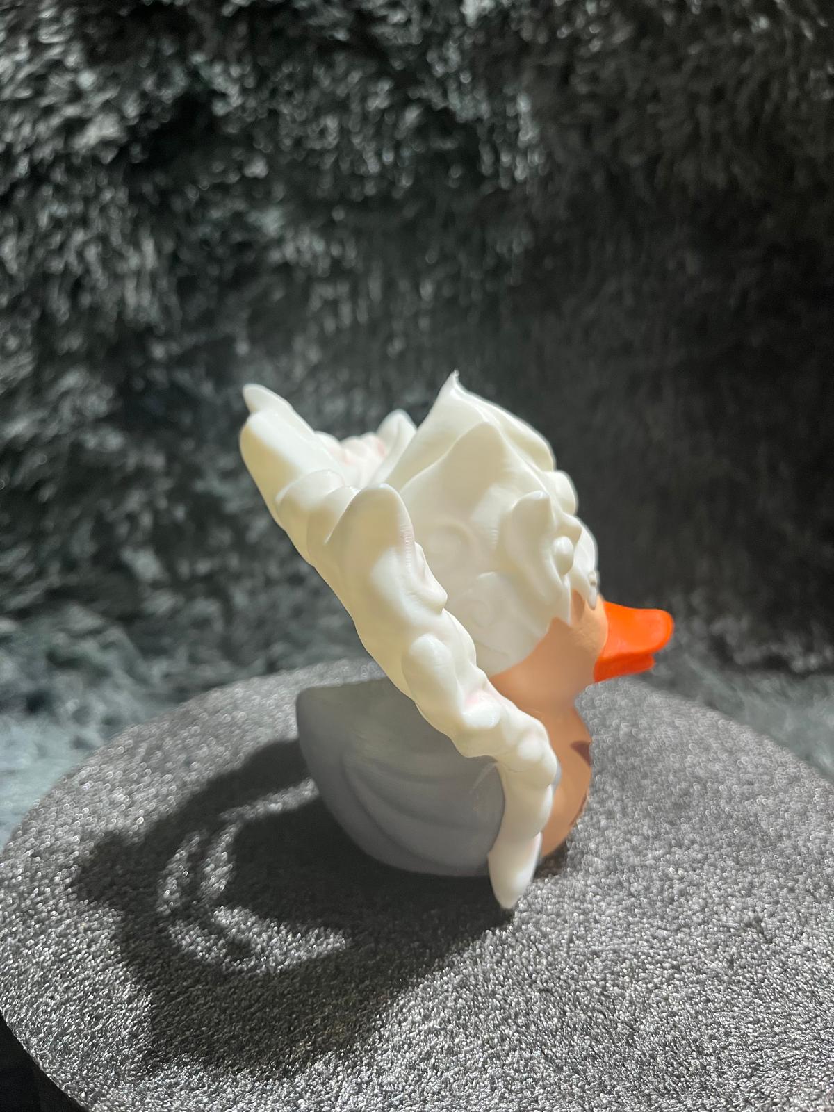 Hand-Painted Gear Fifth Rubber Duck - 3D Printed Anime Hero Collectible