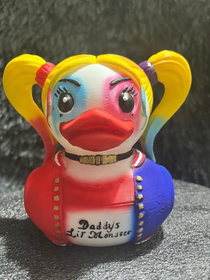 Female 3D Printed Duck - Fun Collectible Hand Painted