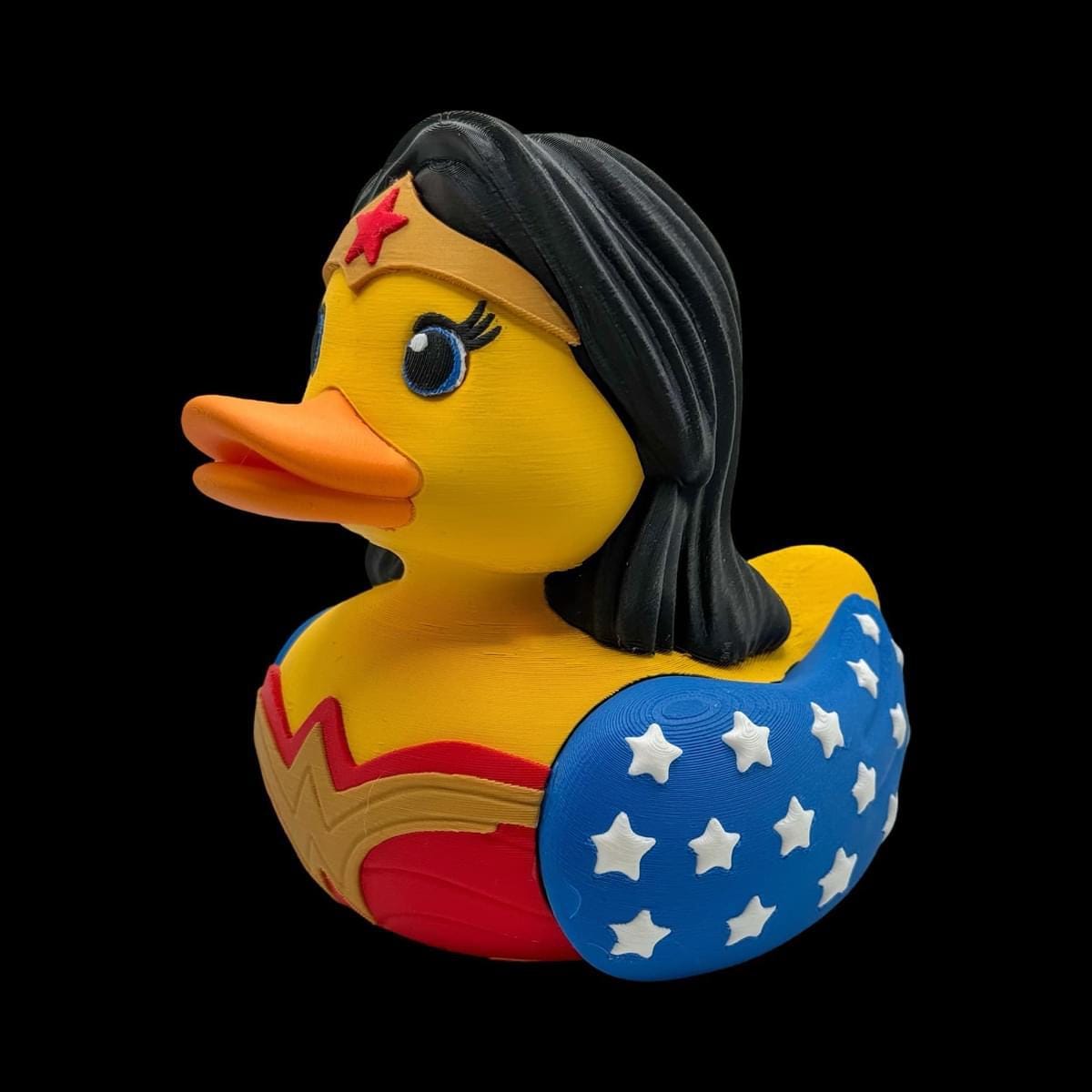 WonderDuck Hand Painted 3D Printed Pla Acrylic Water proof