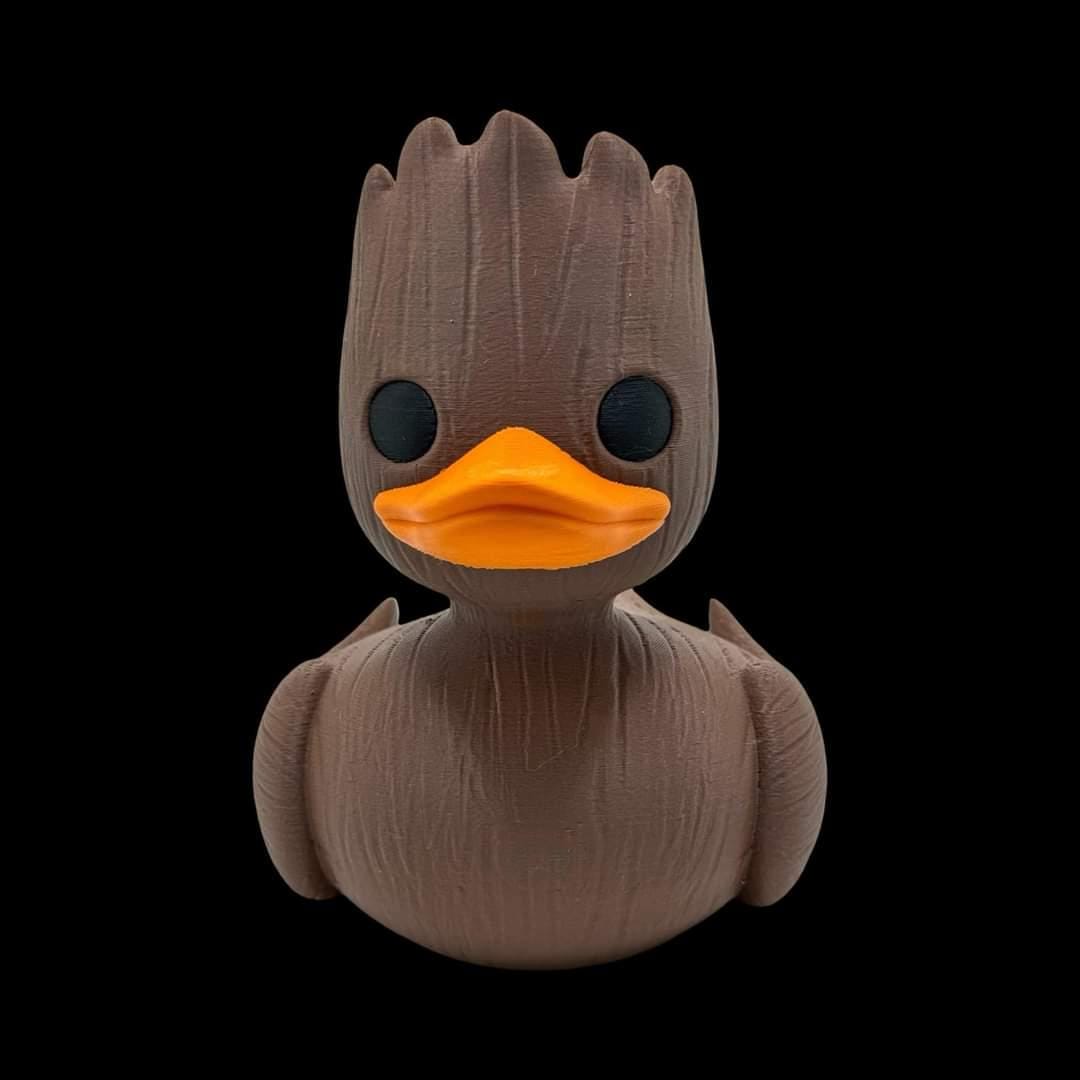 TreeDuck Hand Painted 3D Printed Pla Acrylic Water proof