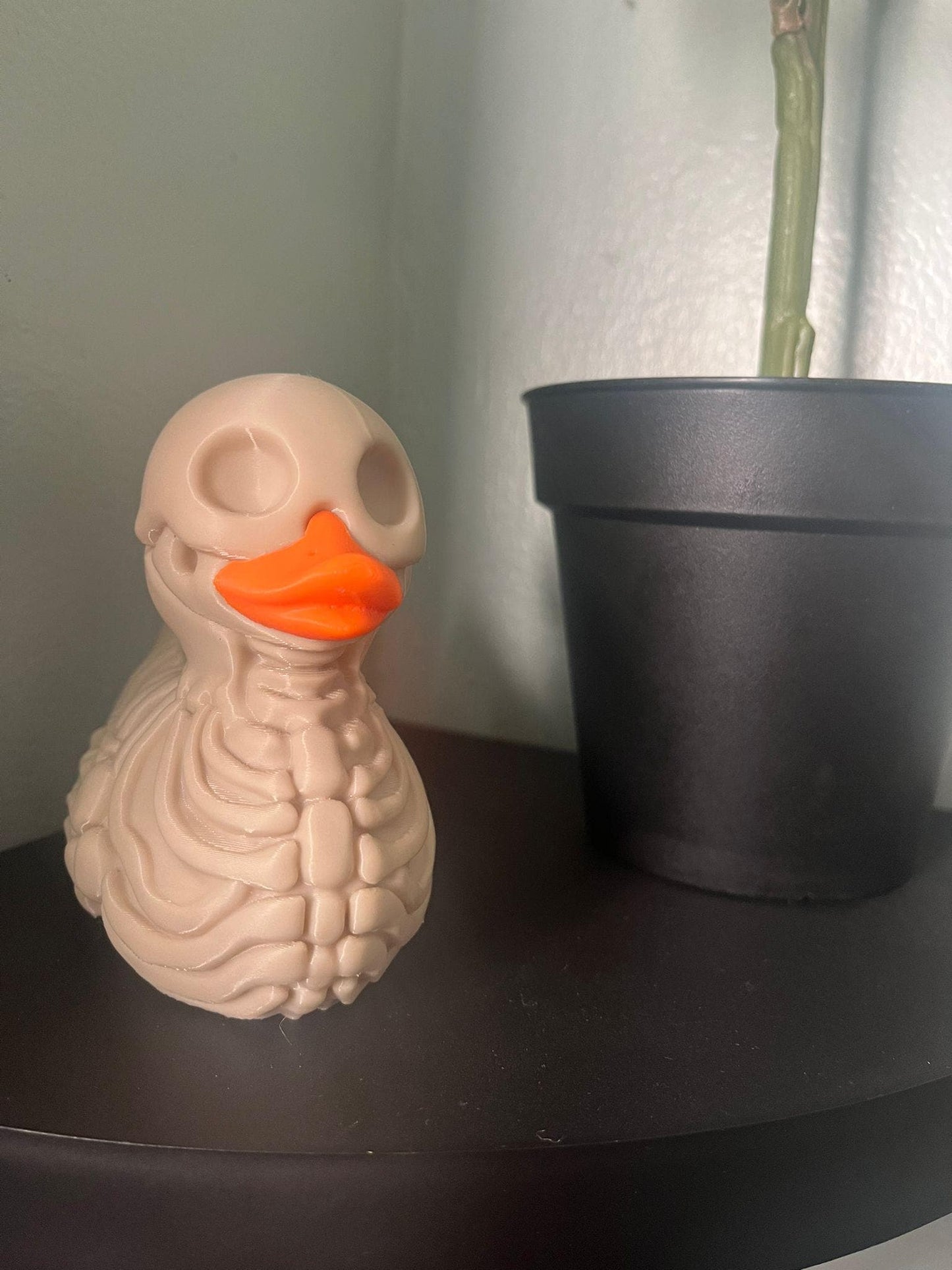 Realistic Collectible Skeleton Duck – Unique Decor