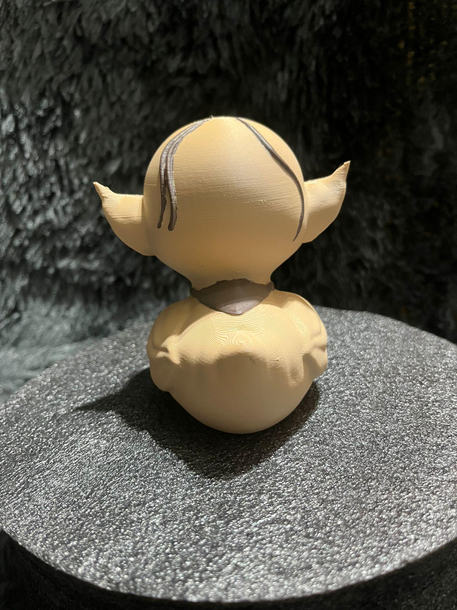 Hand-Painted Precious Rubber Duck - 3D Printed Fantasy Collectible for Fans