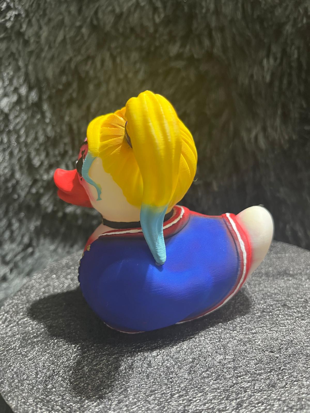 Female 3D Printed Duck - Fun Collectible Hand Painted