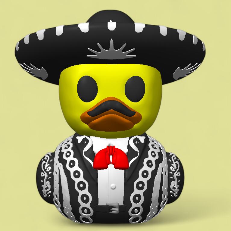 Mexican Duck with Sombrero | Fun Cultural Décor or Unique Gift