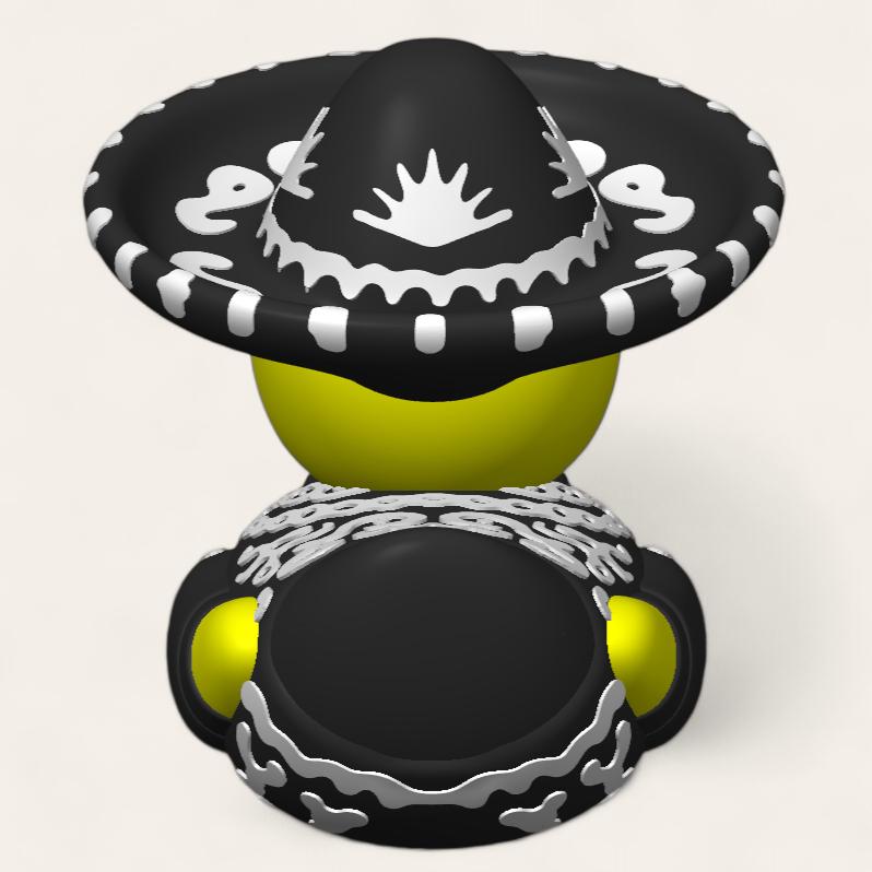 Mexican Duck with Sombrero | Fun Cultural Décor or Unique Gift