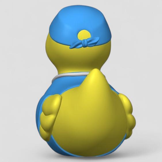 Nurse Hero Duck | 3D Printed Healthcare Worker Duck | Medical Theme Duck Figurine